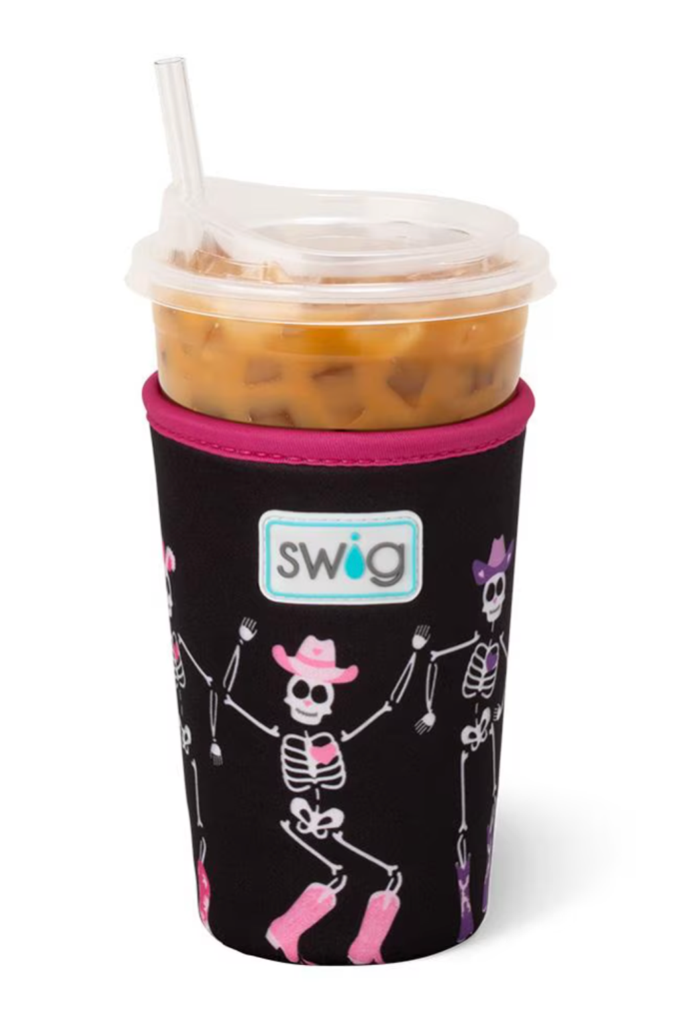 Swig Cup Coolie - Let's Go Ghouls Skeletons