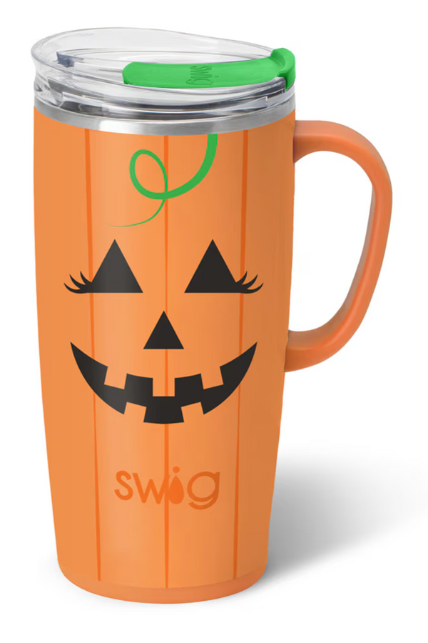 TALL Modern Coffee Mug - Boo Crew Pumpkin