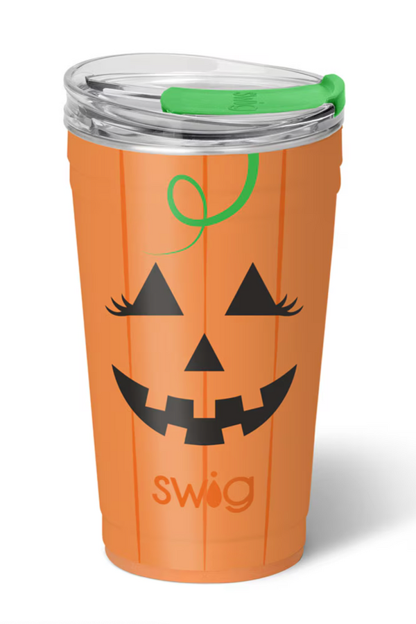Swig Party Cup 24oz - Boo Crew Pumpkin