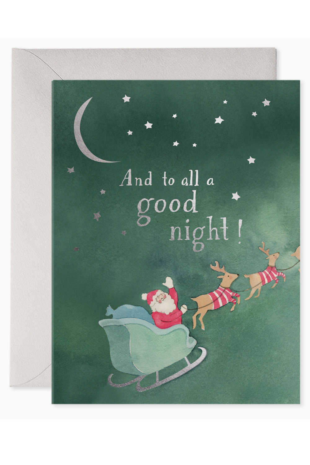EFRAN Holiday Greeting Card - To All a Good Night