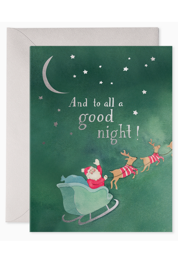 EFRAN Holiday Greeting Card - To All a Good Night