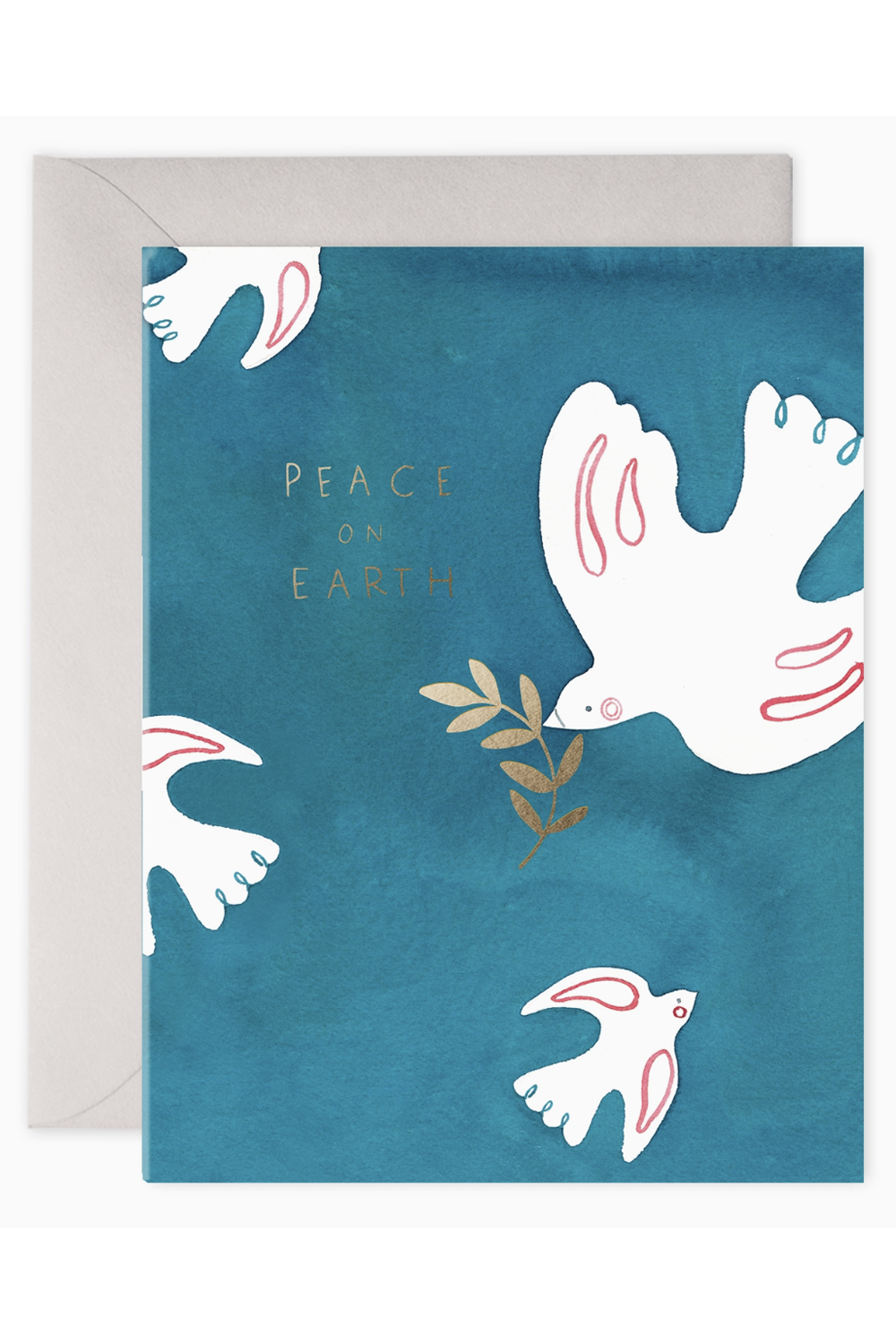 EFRAN Holiday Greeting Card - Peace Doves