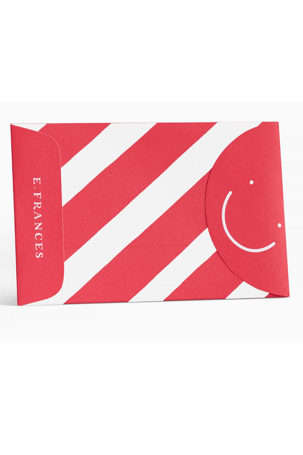 EFRAN Little Note Envelopes - Candy Cane Stripe
