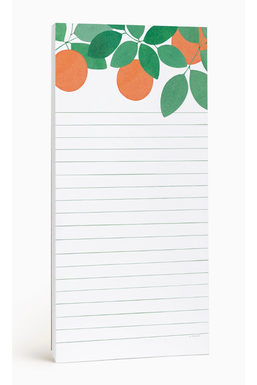 EFRAN Block Notepad - Orange Grove