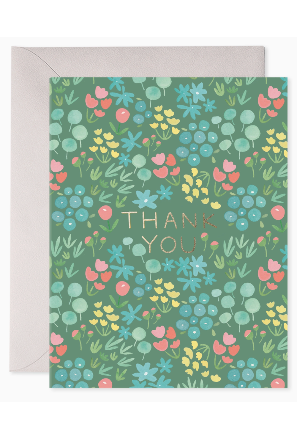 EFRAN Thank You Greeting Card - Sage Meadow