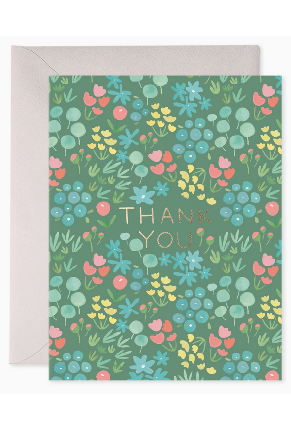 EFRAN Thank You Greeting Card - Sage Meadow