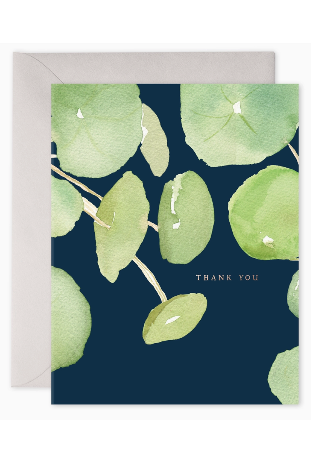 EFRAN Thank You Greeting Card - Pancake Plant