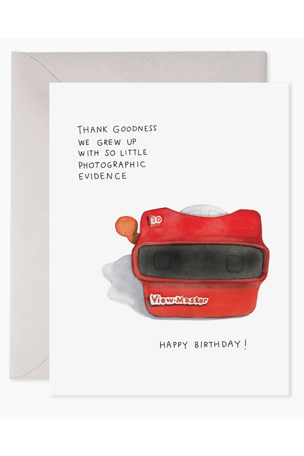 EFRAN Birthday Greeting Card - Viewfinder