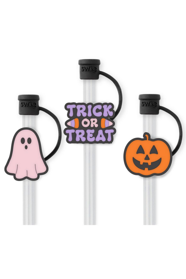 Swig Straw Topper Set - Trick or Treat