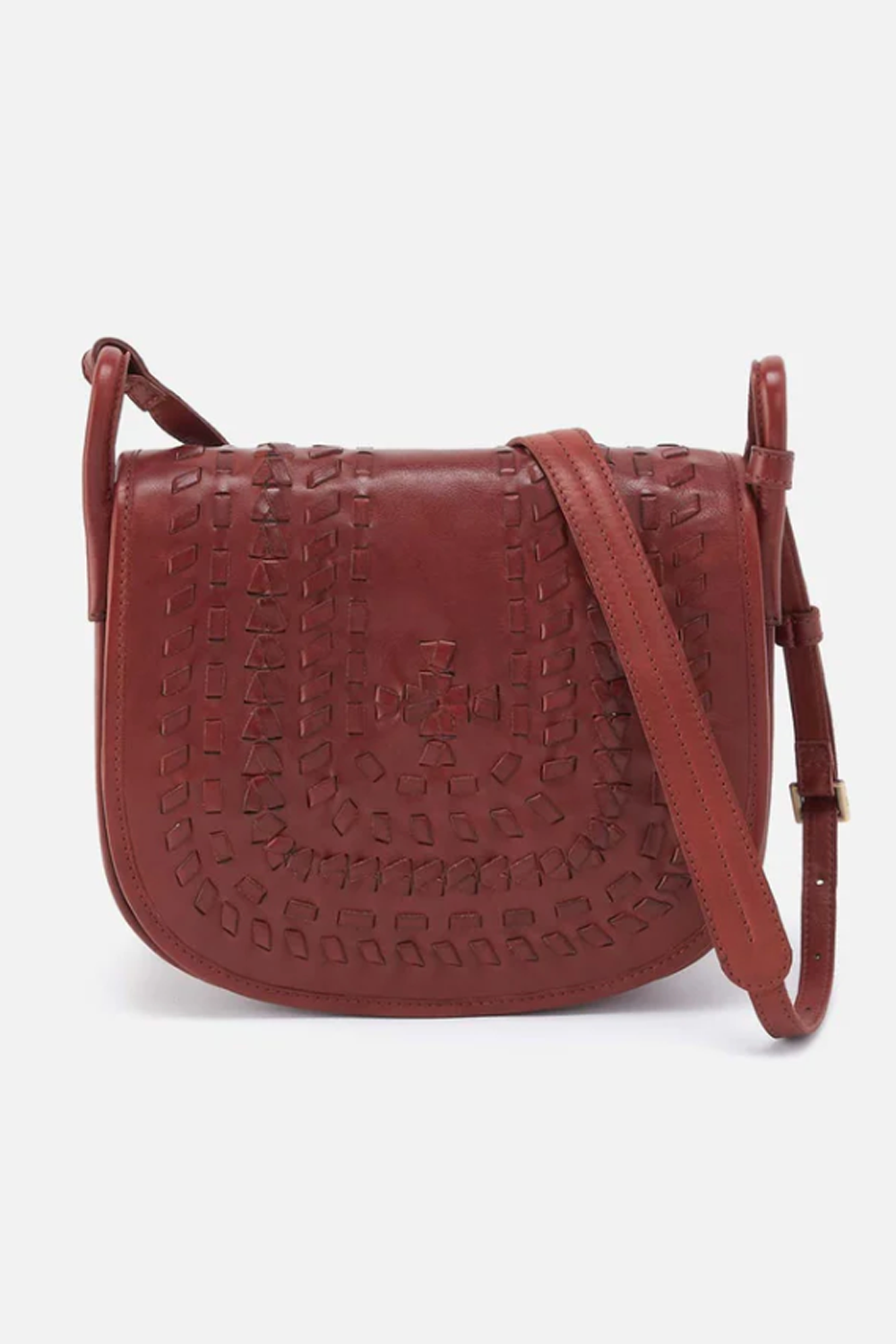 Kiva Large Crossbody Purse - Chestnut