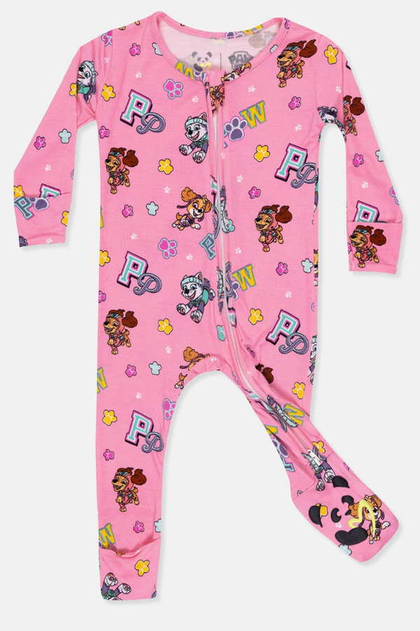 Bellabu Footie - Paw Patrol Pink