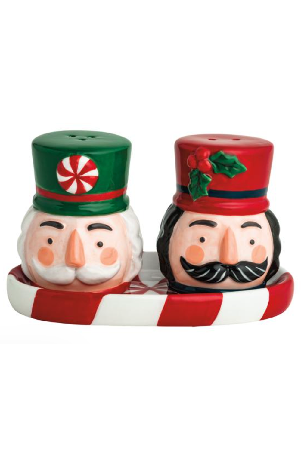 Nutcracker Face Salt & Pepper Set