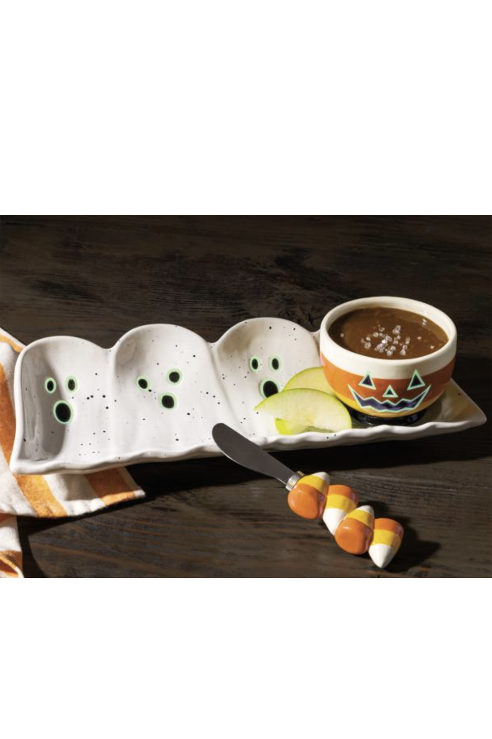 Ghost GLOW Tidbit & Tray Set