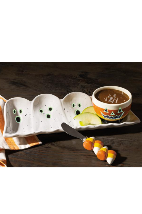 Ghost GLOW Tidbit & Tray Set