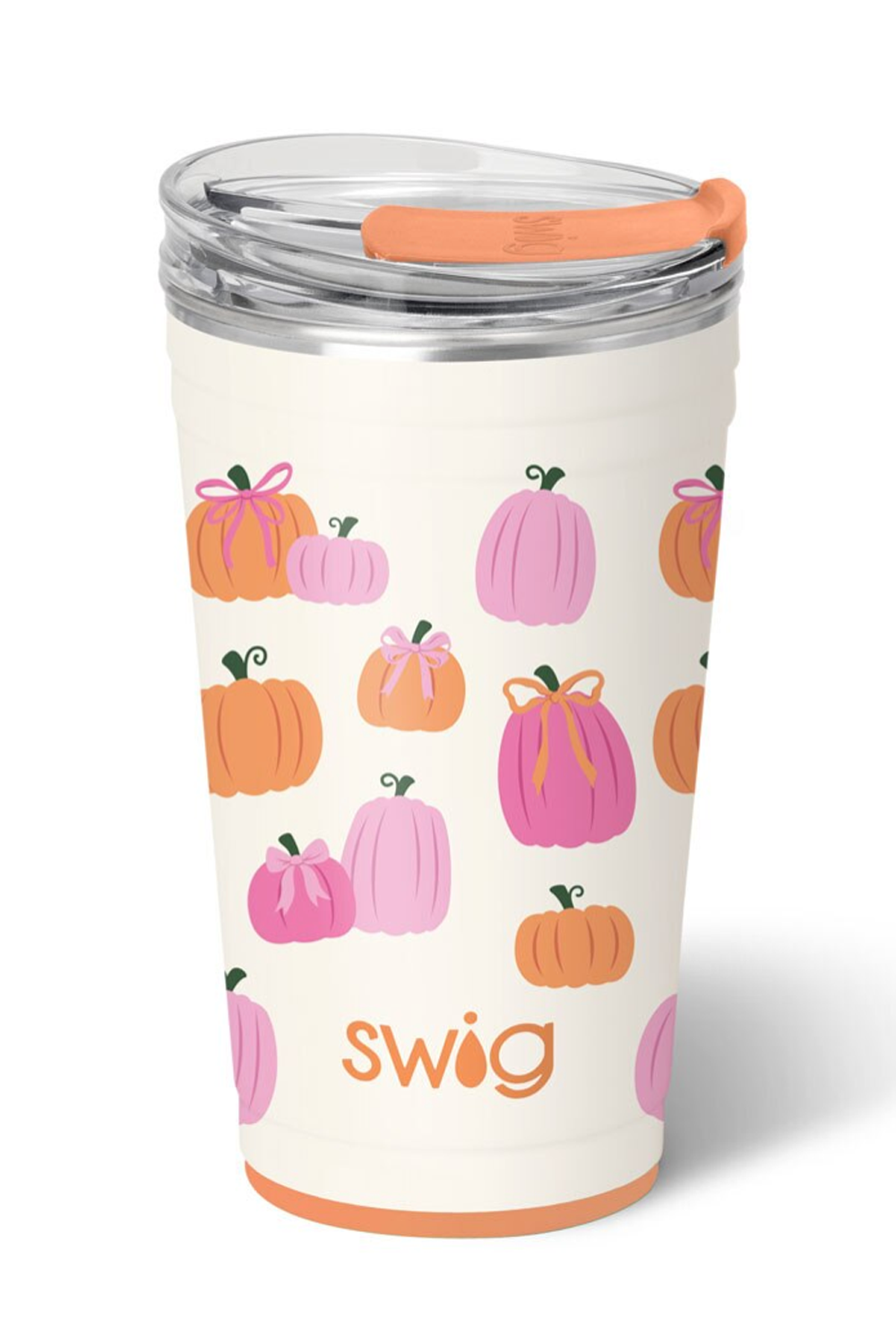 Swig Party Cup 24oz - Pumpkins and Bows