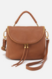 Fern Satchel Crossbody - Velvet Hide Warm Honey