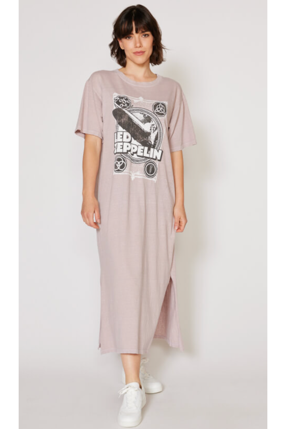 Band Dress - Led Zepplin Vintage Lavender