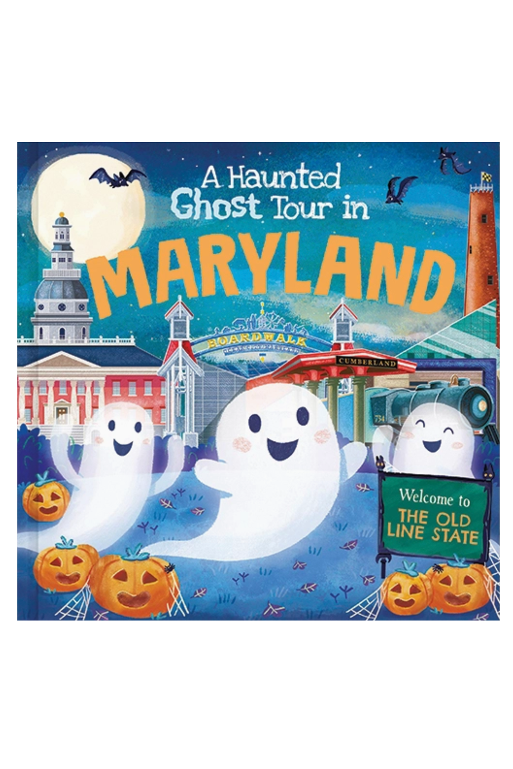 Haunted Ghost Tour in Maryland Book