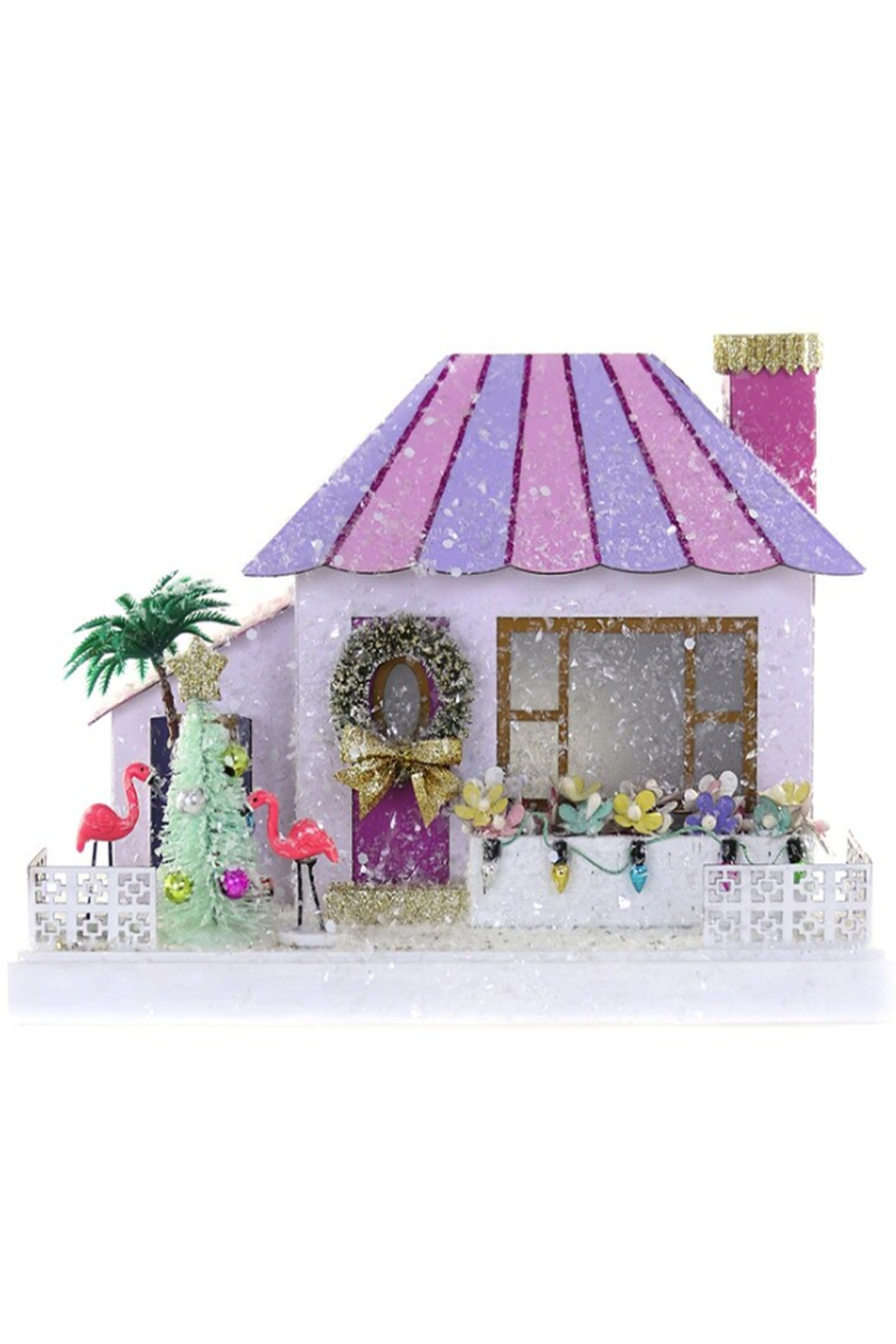 Whimsical Village House - Purple Palm Springs House