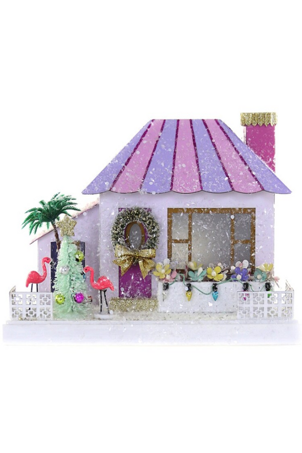 Whimsical Village House - Purple Palm Springs House