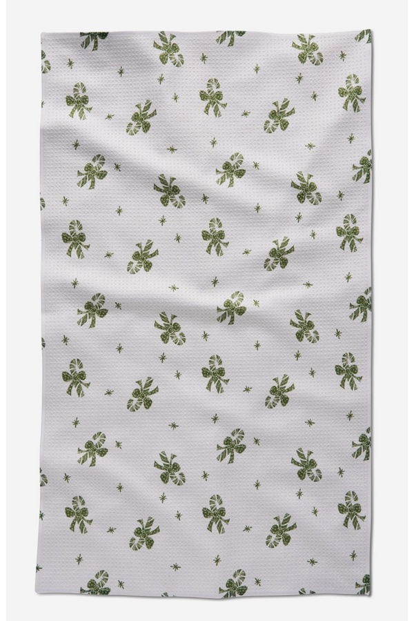 Geometry Kitchen Tea Towel - Candy Canes For You