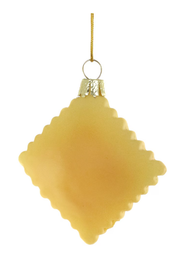Glass Ornament - Ravioli