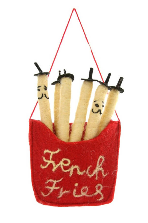 Soft Ornament - Francophile French Fries