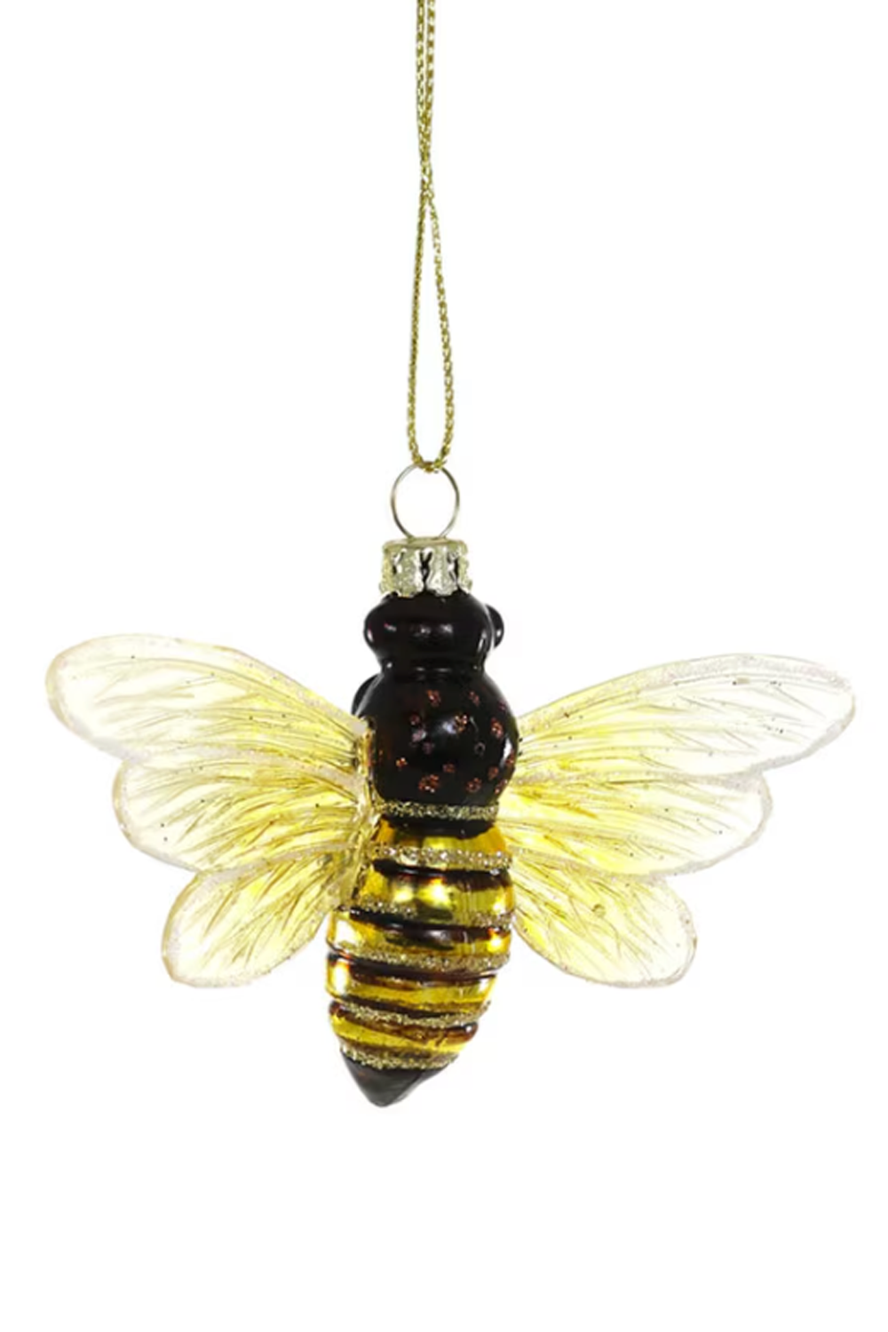Glass Ornament - Sweet Honeybee