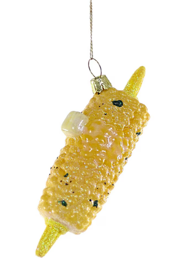 Glass Ornament - Corn on the Cob