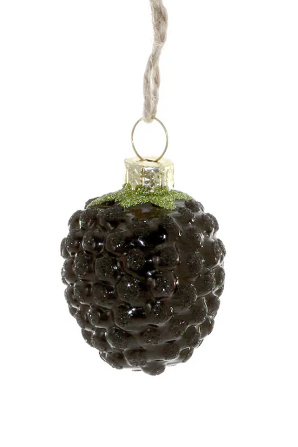 Glass Ornament - Darling Blackberry