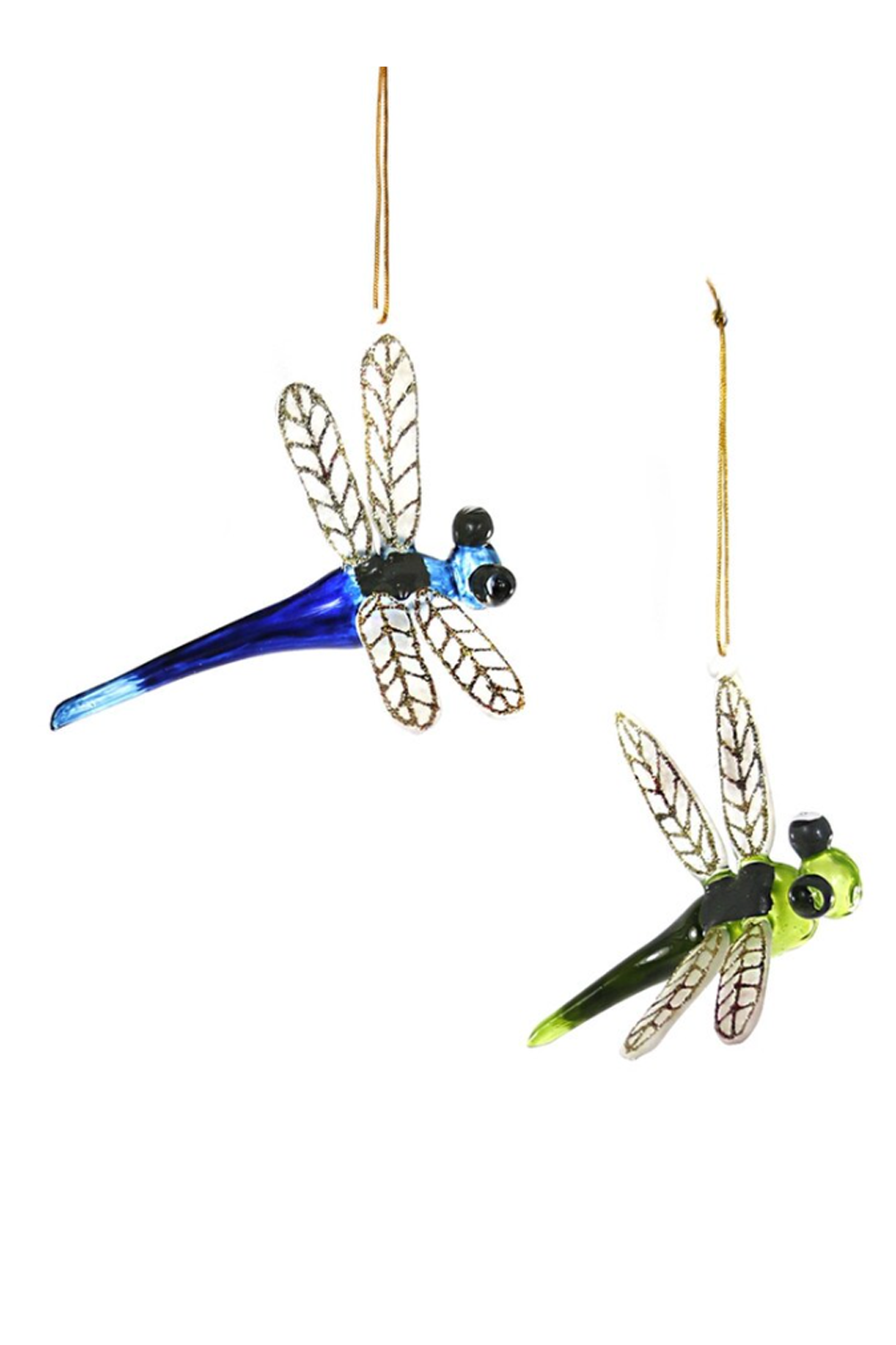 Glass Ornament - Meadow Lands Dragonfly