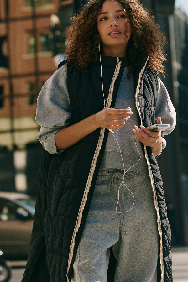 FP On The Move Packable Vest - Black