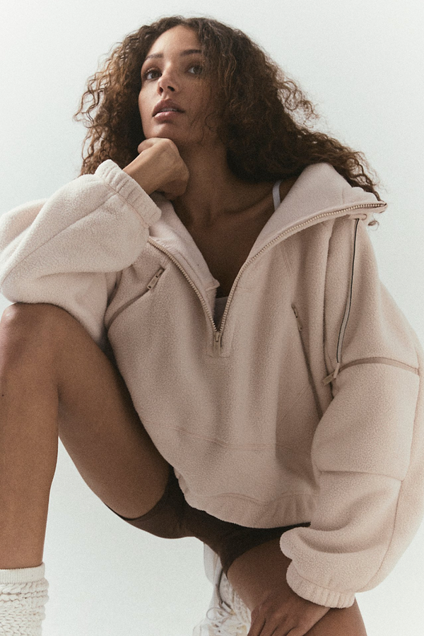 FP Wild and Free Fleece Pullover - Cashmere