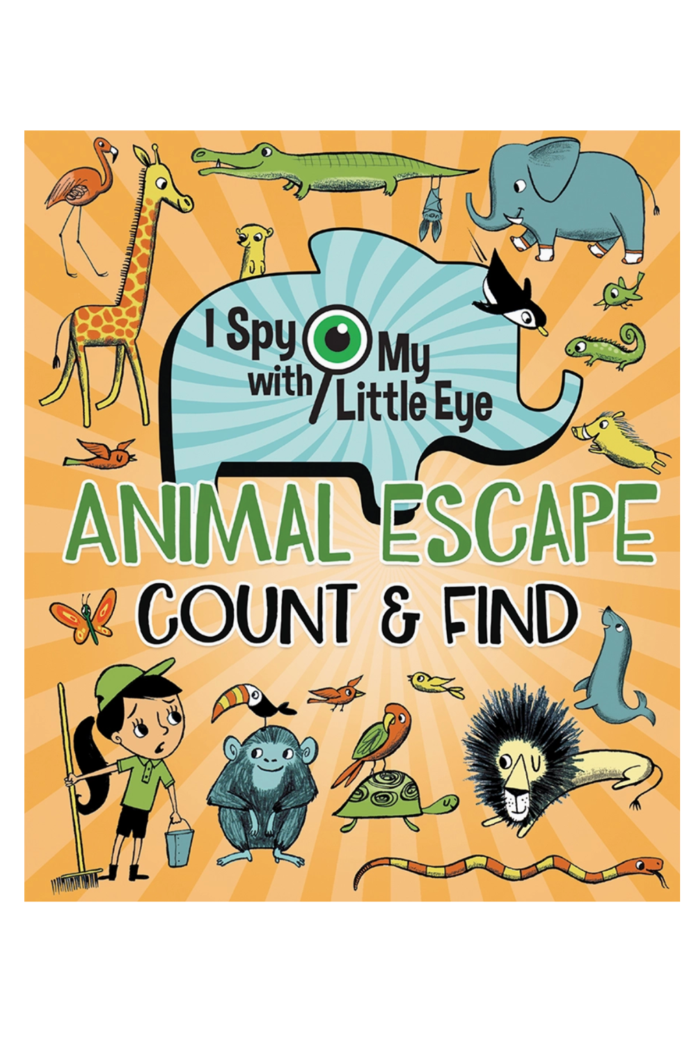 Animal Escape Count & Find Book