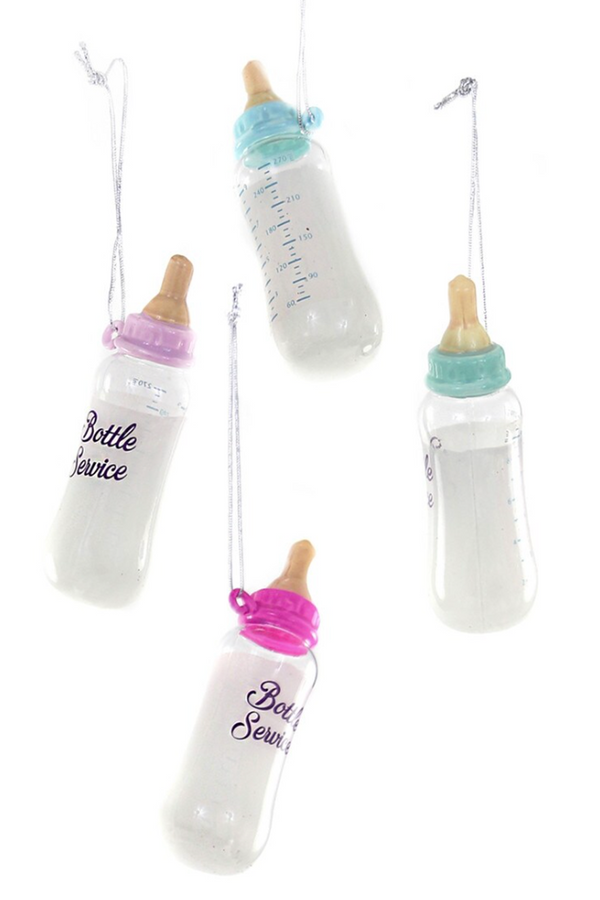 Glass Ornament - Bottle Service