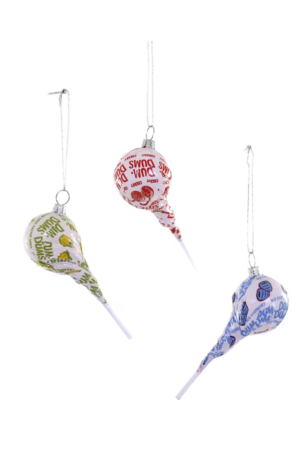 Glass Ornament - Sucker Lollipop