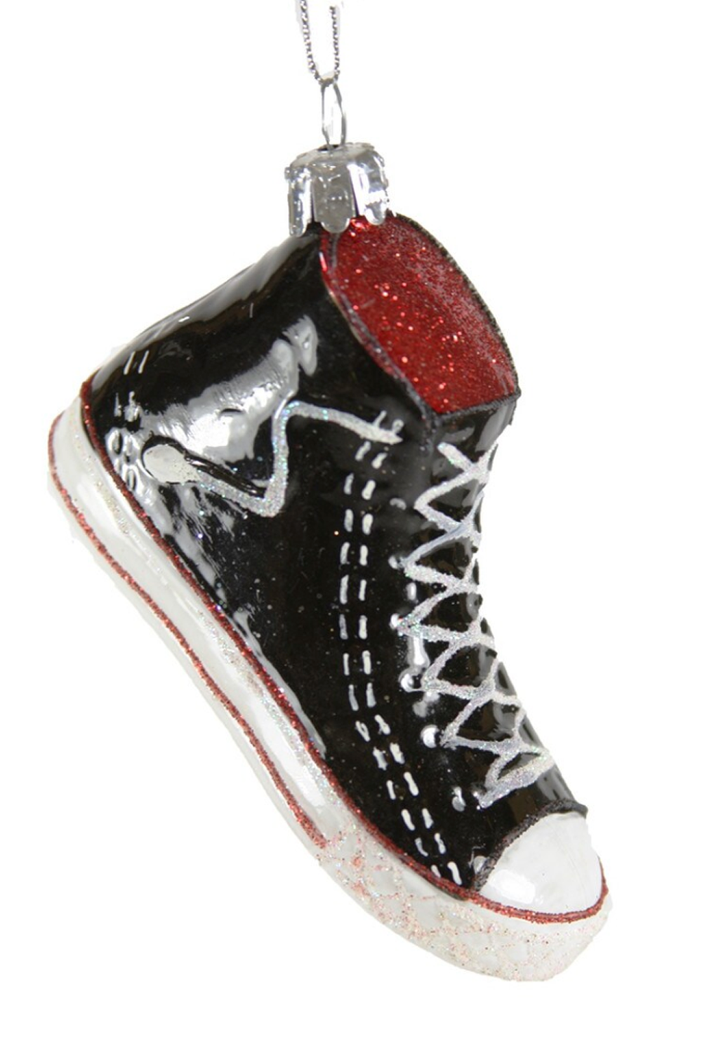 Glass Ornament - Retro Converse Sneaker