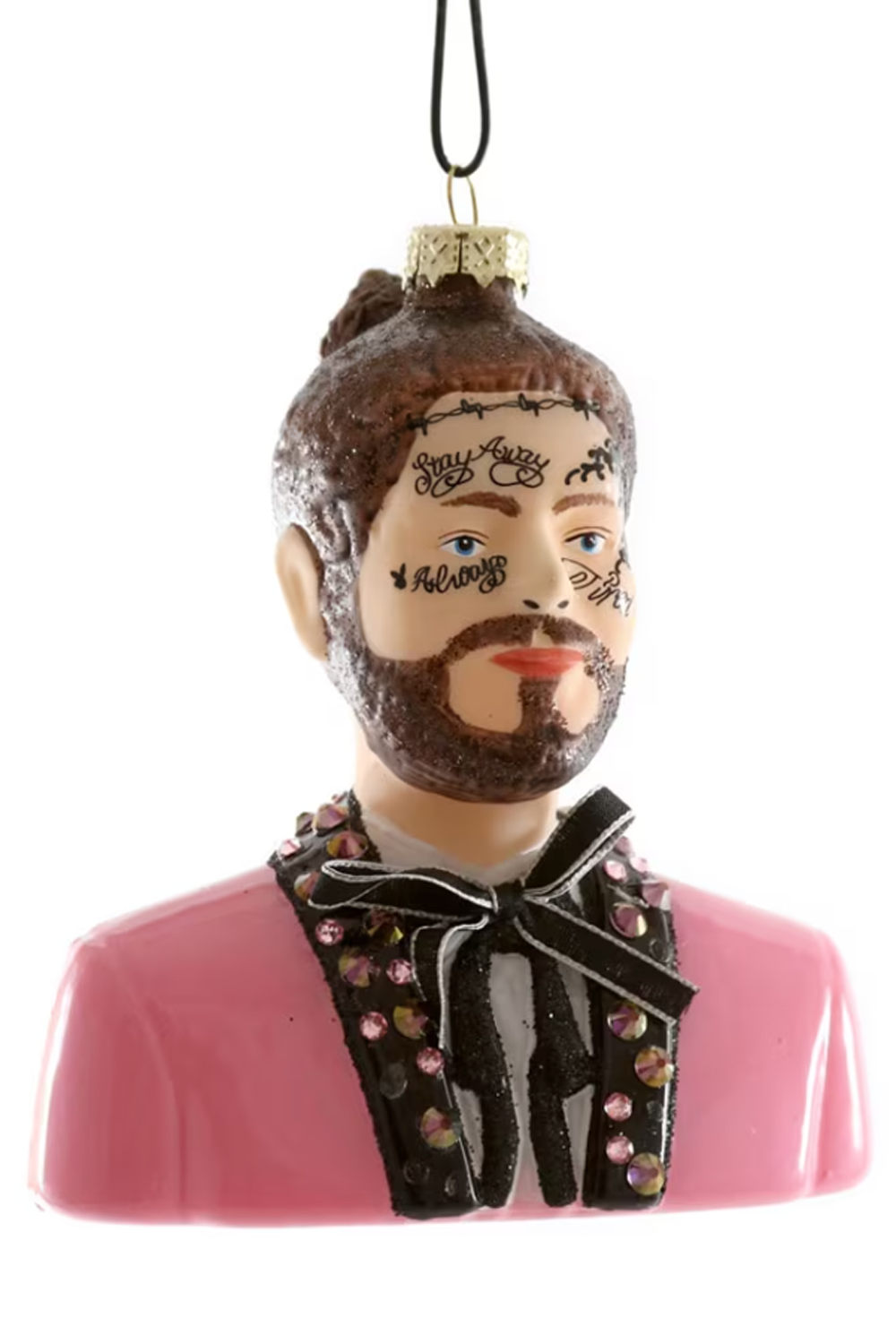 Glass Ornament - Post Malone