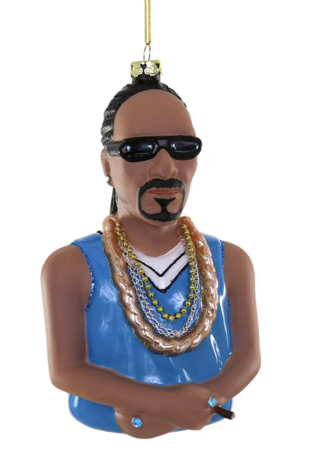 Glass Ornament - Snoop Dog