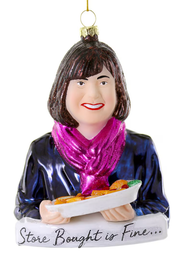 Glass Ornament - Ina Store Bought is Fine