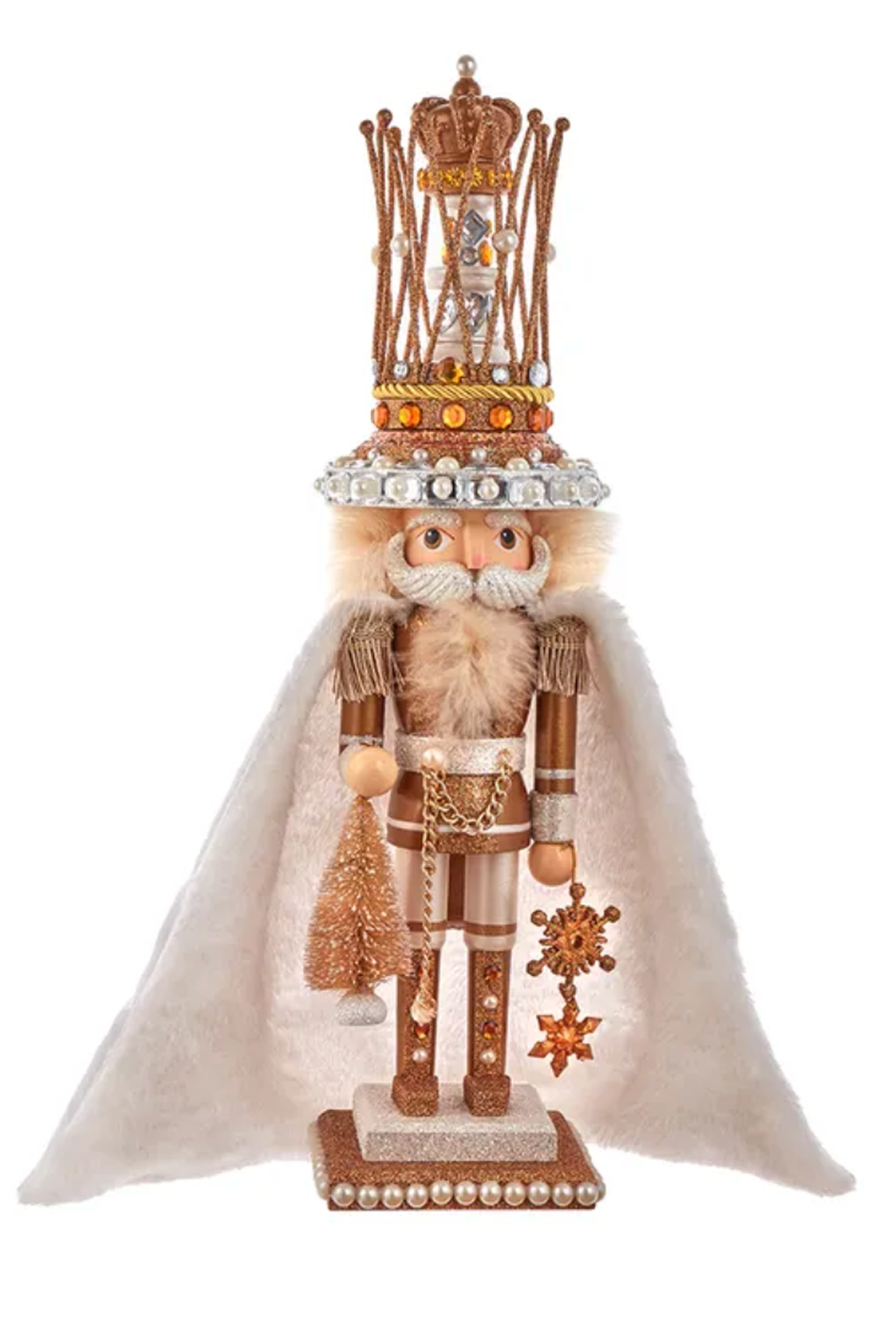 Hollywood Gold Gem King Nutcracker