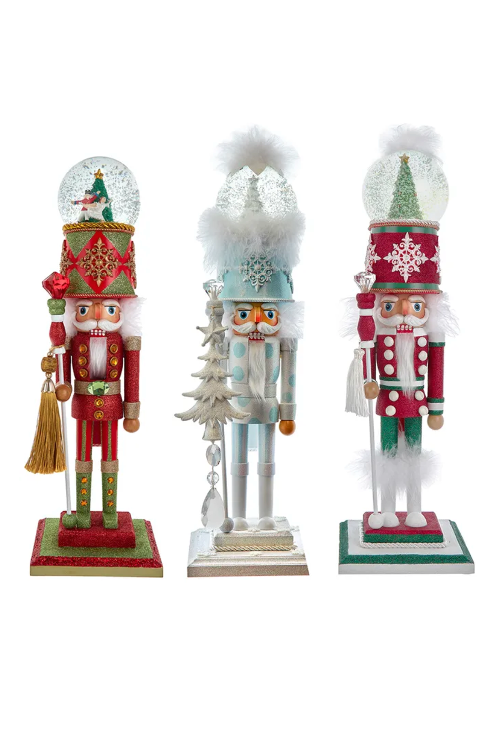 Waterglobe Soldier Nutcracker