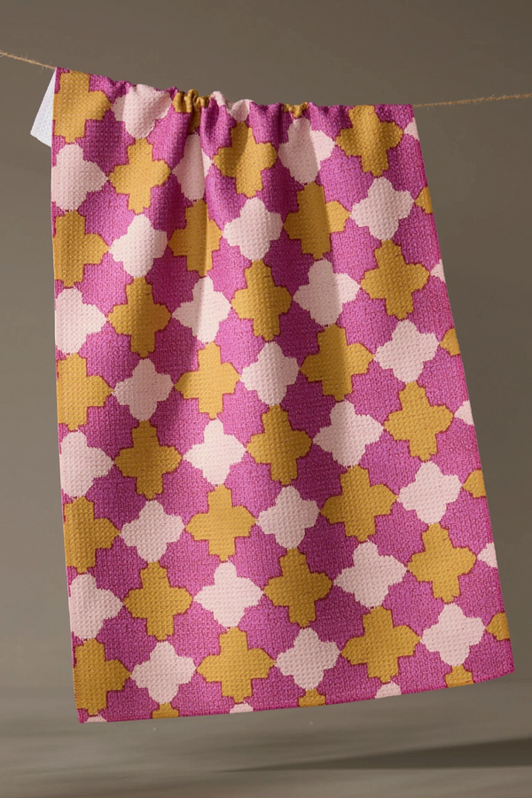 Geometry Kitchen Tea Towel - Bloomgrid