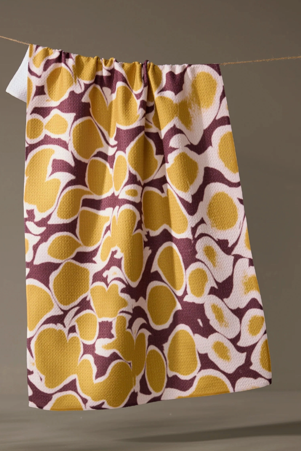 Geometry Kitchen Tea Towel - Mottled