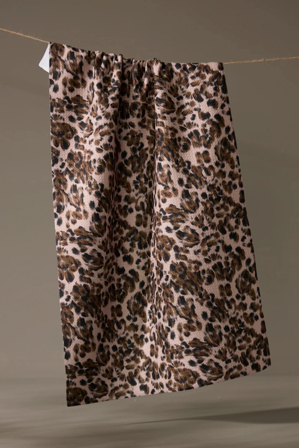 Geometry Kitchen Tea Towel - Umber