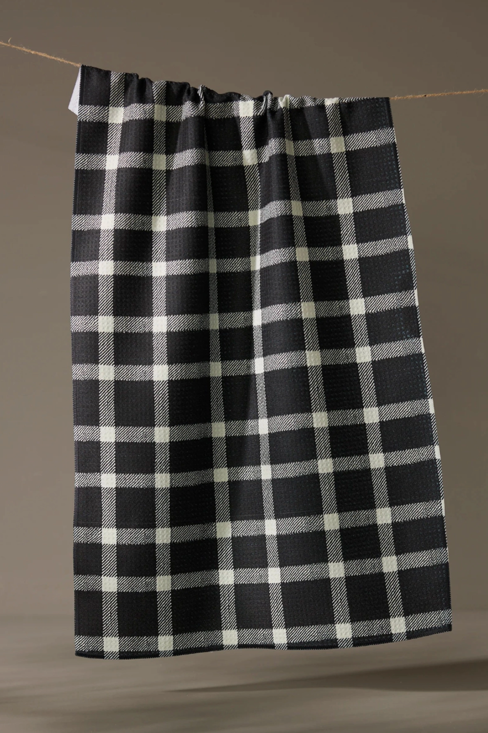 Geometry Kitchen Tea Towel - Wicklow Black