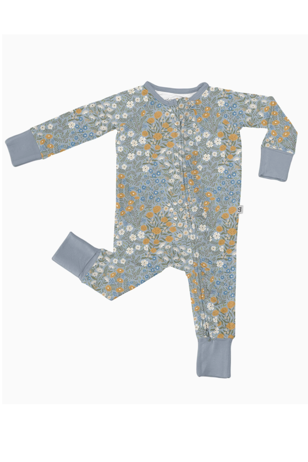 Goosie Zip PJ - Blue Meadow