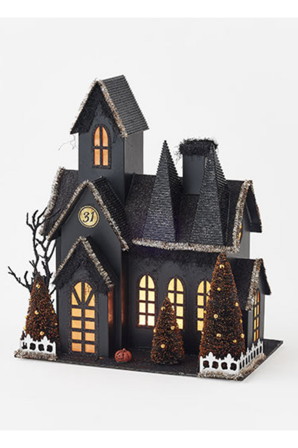 Lighted Haunted House