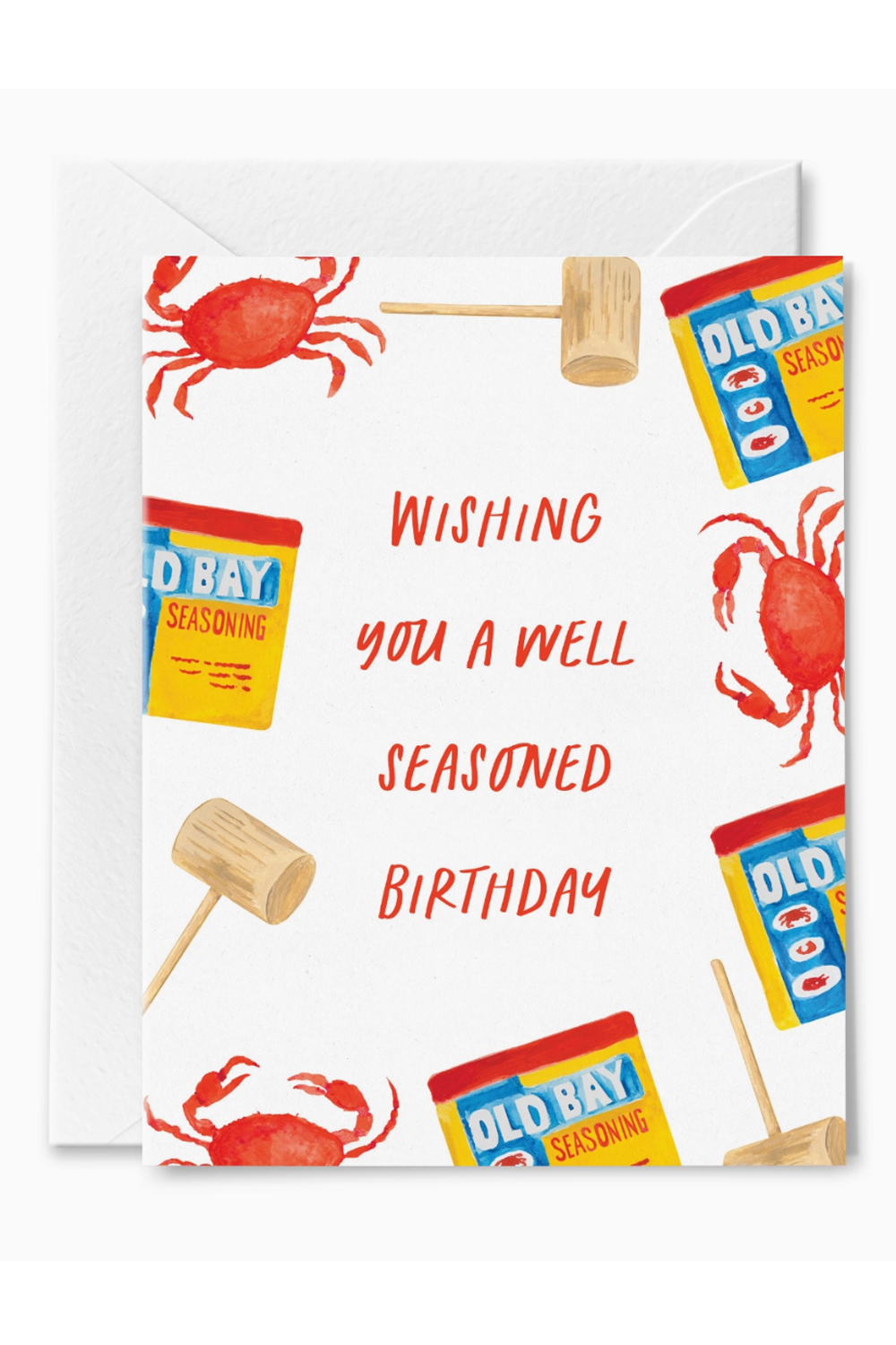 JPM Birthday Greeting Card - Maryland Crab