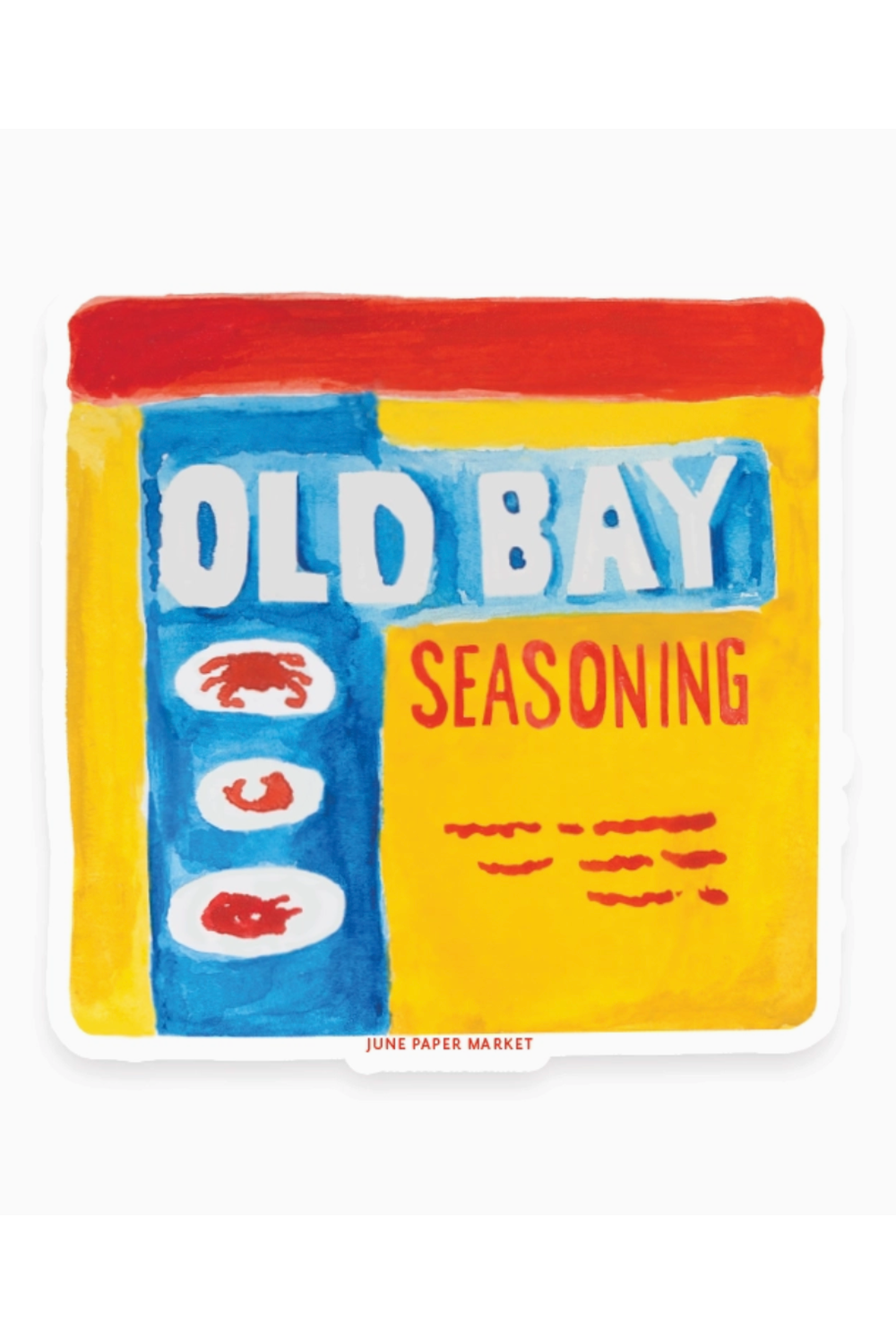 Trendy Sticker - Maryland Seafood Seasoning
